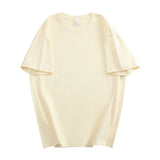 Basic åndbar sommer-T-shirt 100 % bomuld