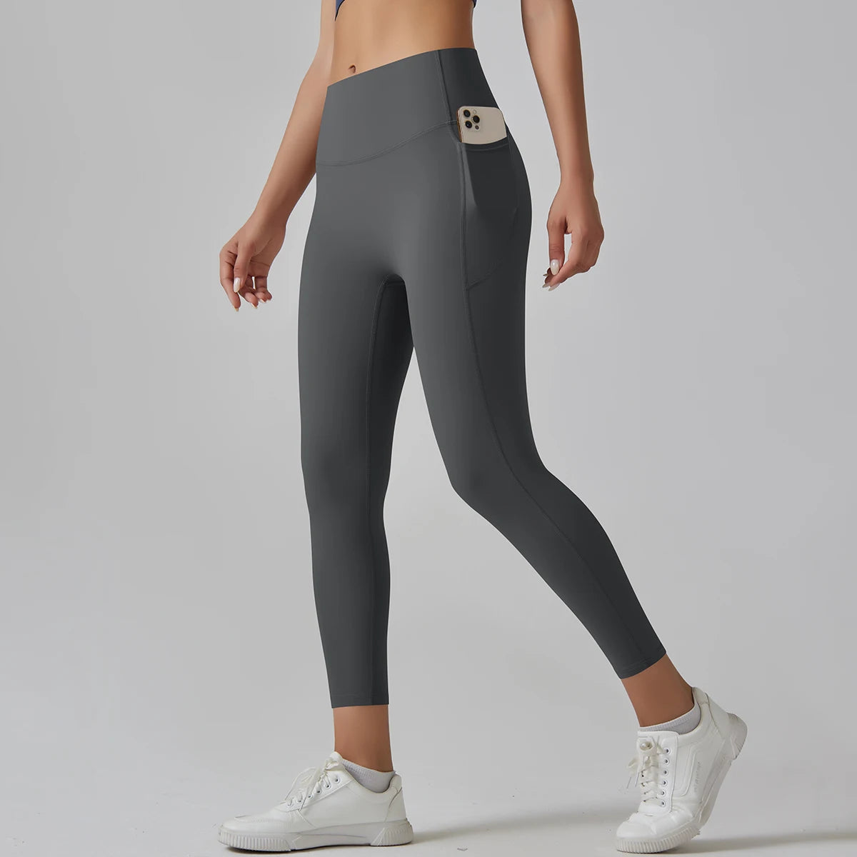 Leggings til kvinder med lomme: Komfort og stil i fitnesscentret