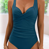 Ruched badedragt Elegance