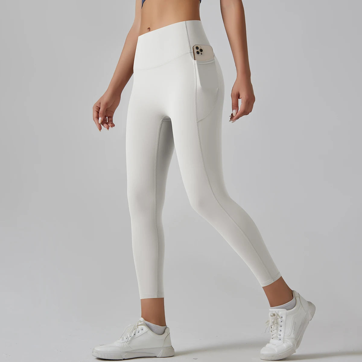 Leggings til kvinder med lomme: Komfort og stil i fitnesscentret