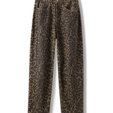 Retro leopardjeans