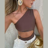 Sofistiqueret bikini med én skulder