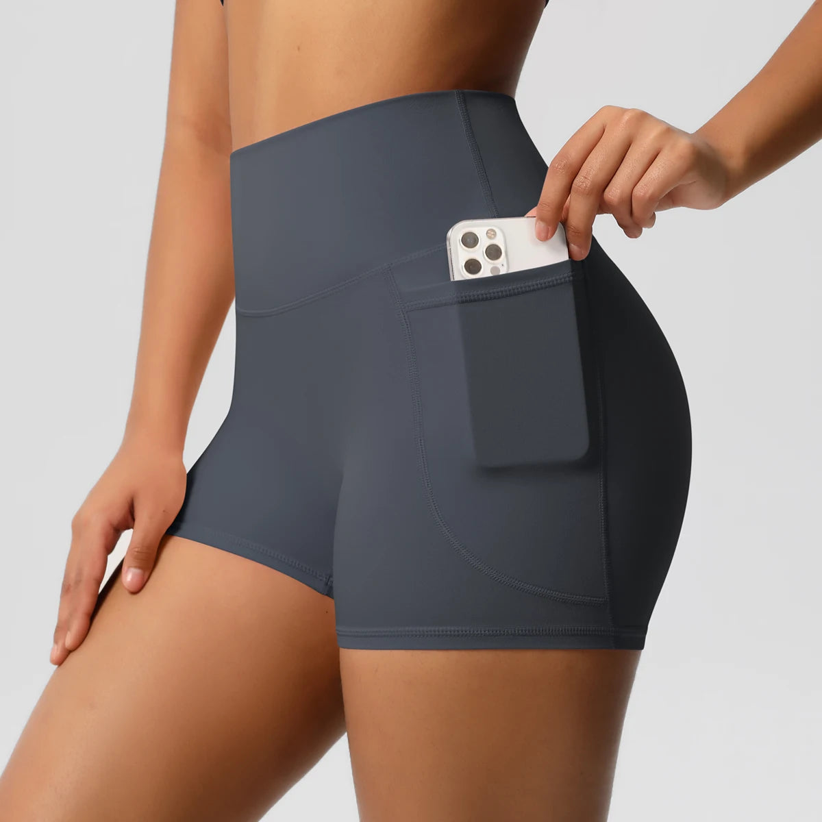 Fleksible yogashorts
