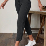 Elastiske bukser Pocket Chic