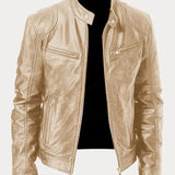 Iron – Afslappet læderjakke