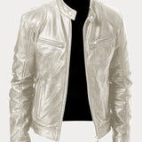 Iron – Afslappet læderjakke