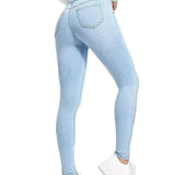 Skinny bukser til kvinder: Stil og komfort i denim