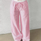 Stribede streetwear-bukser