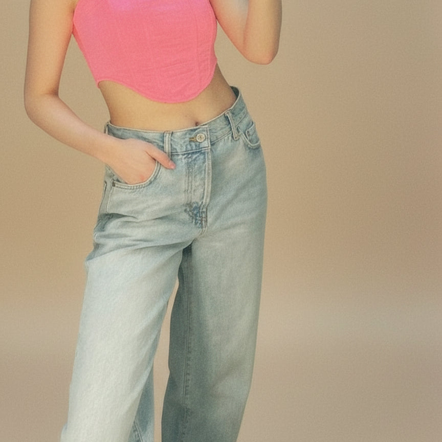 Sensuel bustier med bare skuldre