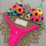 Wild Bikini: Strandtøjssæt med print