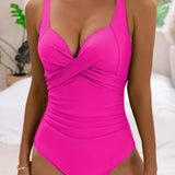 Ruched badedragt Elegance