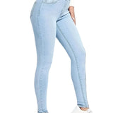 Skinny bukser til kvinder: Stil og komfort i denim