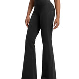 Fitnessbukser: Bell Bottoms, der fremhæver den kvindelige krop