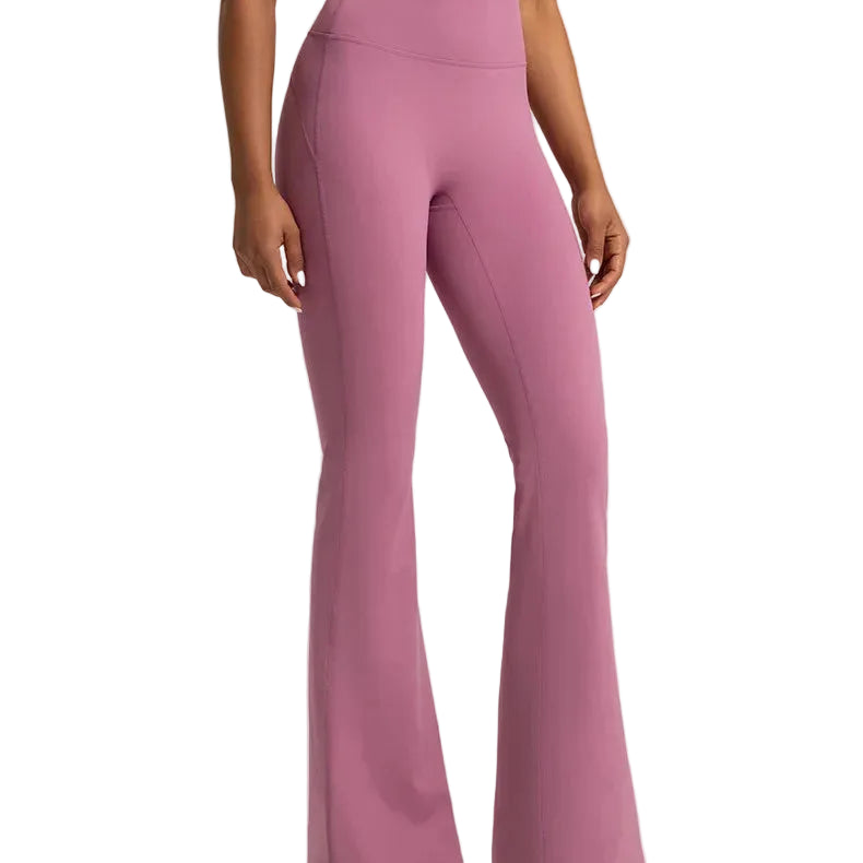 Fitnessbukser: Bell Bottoms, der fremhæver den kvindelige krop