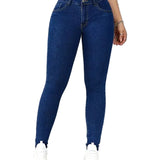 Skinny bukser til kvinder: Stil og komfort i denim