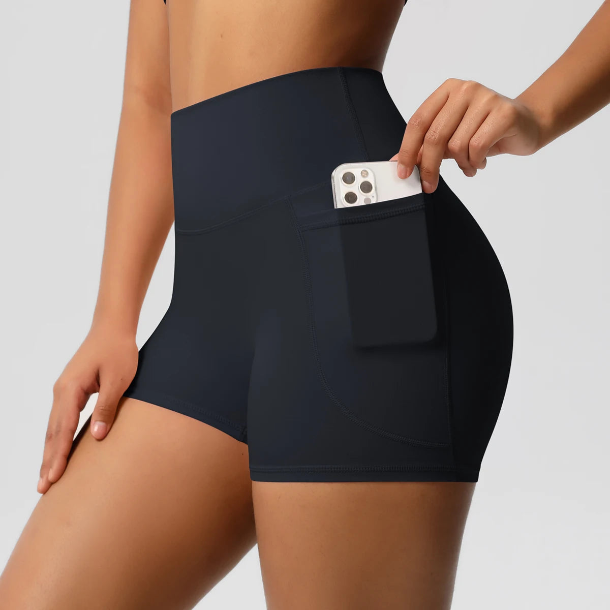 Fleksible yogashorts