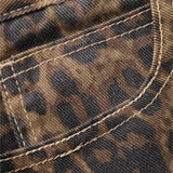 Retro leopardjeans