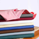 Basic åndbar sommer-T-shirt 100 % bomuld