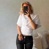 Cropped Casual T-shirt