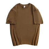 Basic åndbar sommer-T-shirt 100 % bomuld