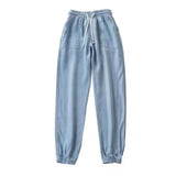 Løse denimbukser med behagelig pasform