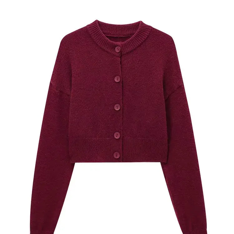 Elegance Cropped Cardigan