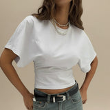 Cropped Casual T-shirt