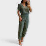 Ida - Elegantes Set Mit Oberteil Und Hose