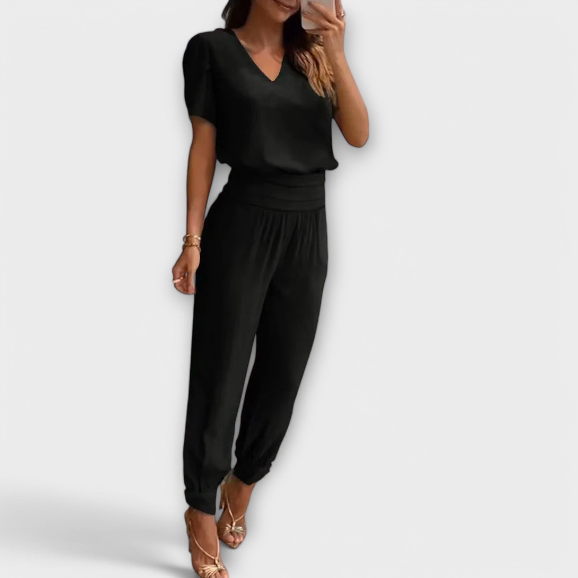 Ida - Elegantes Set Mit Oberteil Und Hose