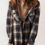 Georgia | Hygge Ternet Jakke med Fleecefor