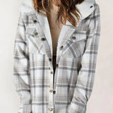 Georgia | Hygge Ternet Jakke med Fleecefor