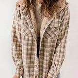 Georgia | Hygge Ternet Jakke med Fleecefor