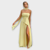 Romantisk lysende festkjole