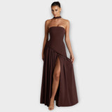 Romantisk lysende festkjole