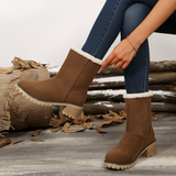 Alma - Vinterstøvlet med hæl og 2-i-1-design