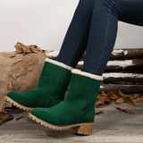 Alma - Vinterstøvlet med hæl og 2-i-1-design