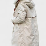 Farid – Efterårsjakke med hætte og blød krave