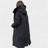 Farid – Efterårsjakke med hætte og blød krave