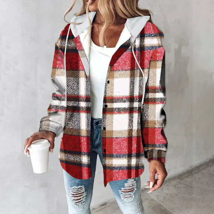 Bella - Jakke med Vatteret Design