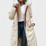 Farid – Efterårsjakke med hætte og blød krave