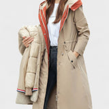 Farid – Efterårsjakke med hætte og blød krave