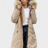 Farid – Efterårsjakke med hætte og blød krave