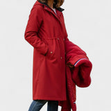 Farid – Efterårsjakke med hætte og blød krave