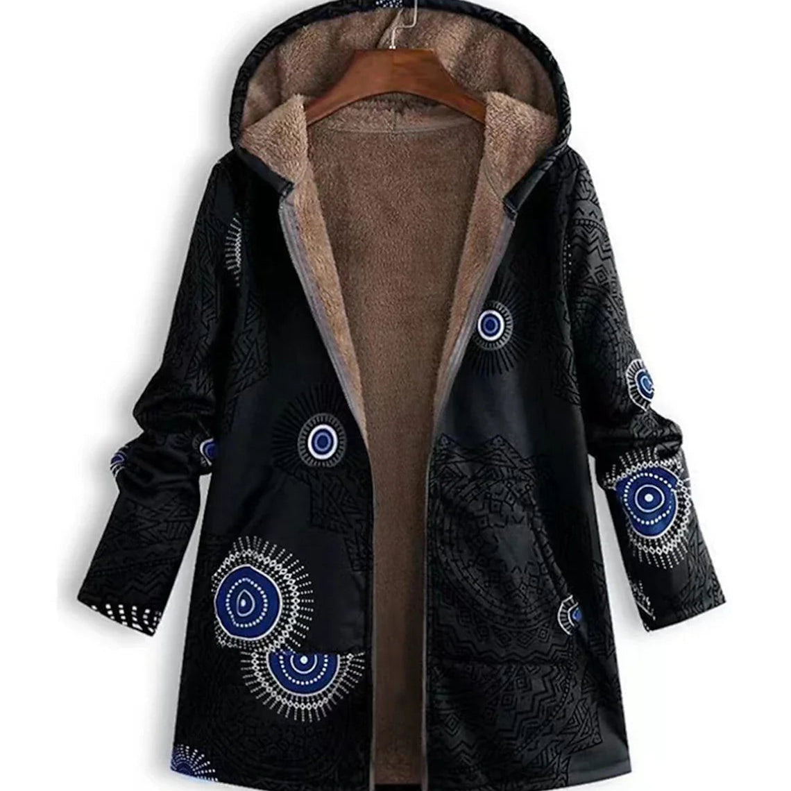 Aerilyn – Varm og blød parka med lommer